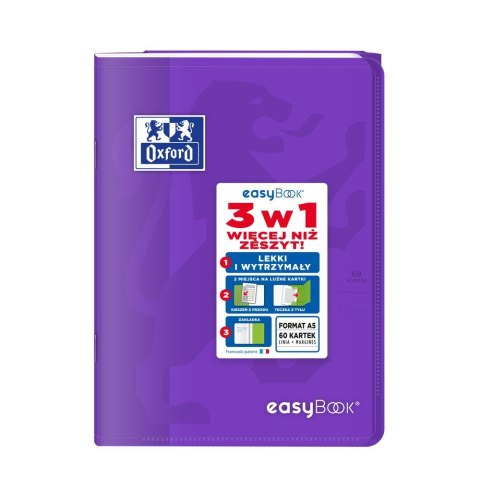 Zeszyt Oxford EASYBOOK A5 60k. 90g linia (400146694)