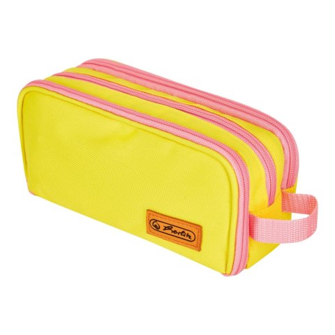 Piórnik Herlitz Kosmetyczka Yellow/Light Pink (50043743)