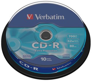 Płyta cd Verbatim CD-R cake 10 700MB x52