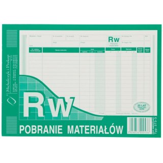 Druk samokopiujący Michalczyk i Prokop Pobranie materiału (wielokopia) A5 A5 80k. (373-3)