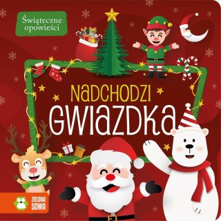 Książeczka edukacyjna Zielona Sowa Świąteczne opowieści. Nadchodzi gwiazdka