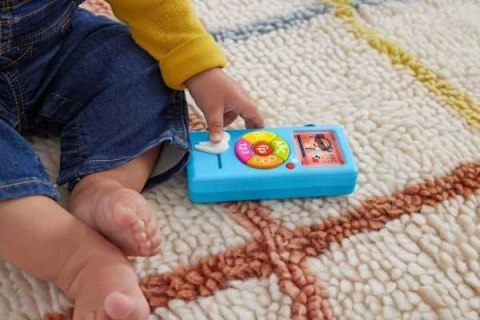 Zabawka dźwiękowa Fisher Price Odtwarzacz muzyczny 123 (HRC30)