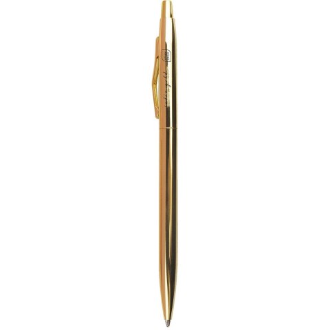 Długopis żelowy Interdruk Satin Gold slim 1,00mm niebieski 1,0mm (5902277346834)