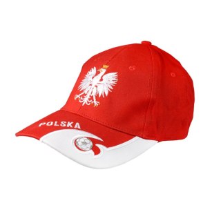 Czapka Arpex baseball Biało-Czerwoni (SP1219)