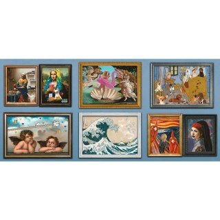 Puzzle Trefl Mga Not So Classic Art collection 9000 el. (81021)