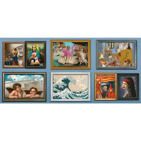 Puzzle Trefl Mga Not So Classic Art collection 9000 el. (81021)