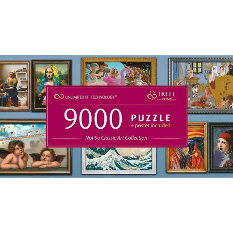 Puzzle Trefl Mga Not So Classic Art collection 9000 el. (81021)