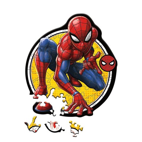 Puzzle Trefl Spiderman Drewniane Moc 50 el. (20204)