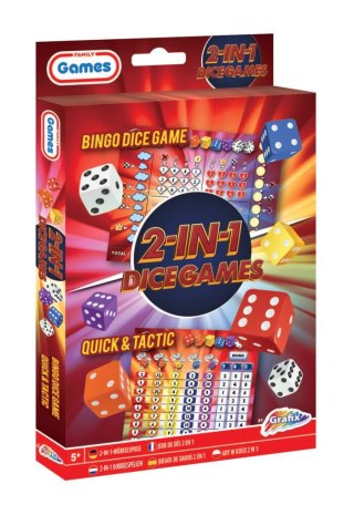 Gra logiczna Grafix 2w1 kości i bingo (300065)