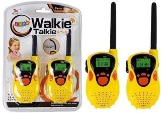 Walkie-talkie Lean krótkofalówki 100m żółte (7605)