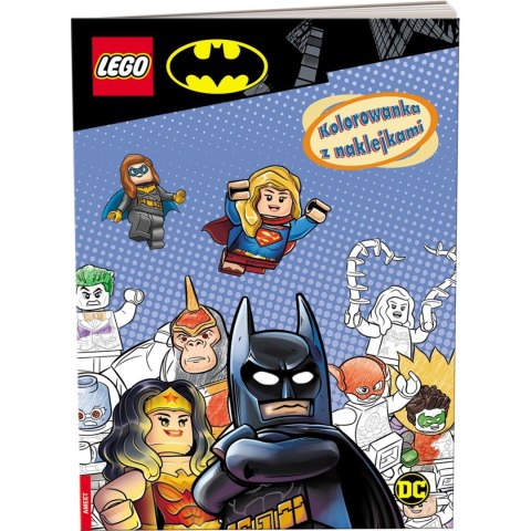 Książka dla dzieci Ameet LEGO? Batman?. Kolorowanka z Naklejkami