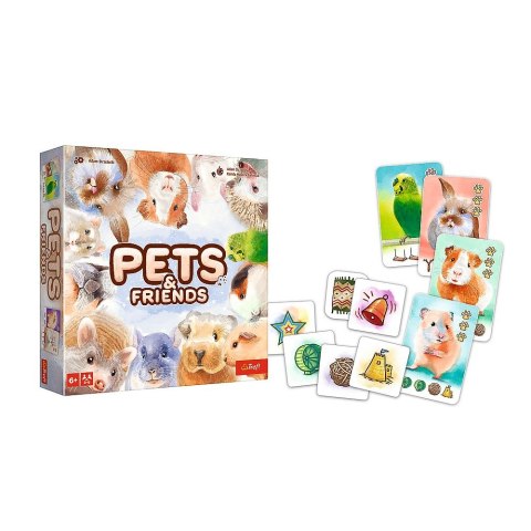 Gra pamięciowa Trefl Pets & Friends (02443)