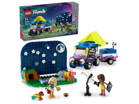 Klocki konstrukcyjne Lego Friends Kamper z mobilnym obserwatorium gwiazd (42603)