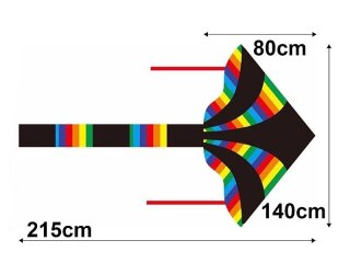 Latawiec Adar 140x85cm (535534)