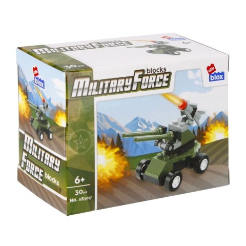 Klocki konstrukcyjne Alleblox Military 30-33 elementy (492861)