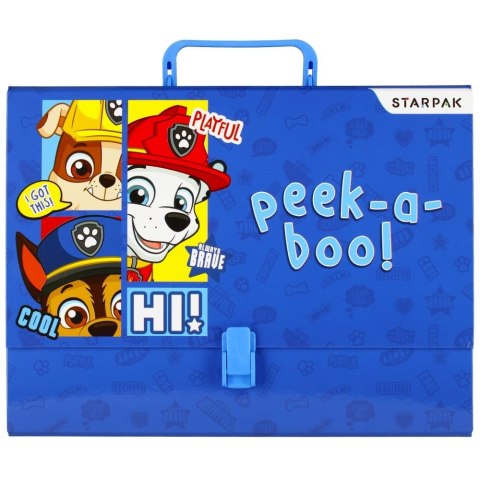 Teczka z szerokim grzbietem na klips Paw Patrol A4 mix Starpak (493165)