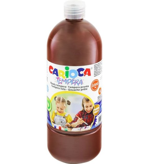 Farba tempera Carioca kolor: brązowy 1000ml 1 kolor. (170-2660)