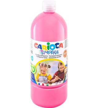 Farba tempera Carioca kolor: różowy 1000ml 1 kolor. (170-2661)