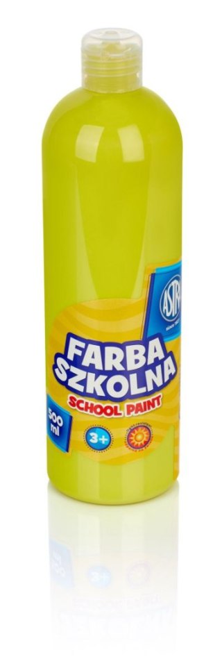 Farby plakatowe Astra kolor: cytrynowy 500ml 1 kolor. (301109002)