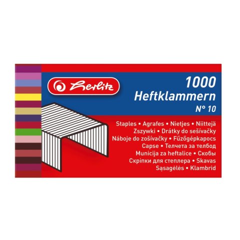 Zszywki 10 Herlitz 1000 szt (8760613)