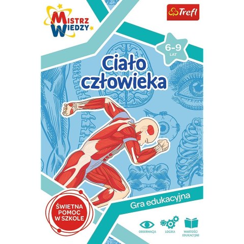 Gra edukacyjna Trefl Mistrz Wiedzy Ciało człowieka (01957)