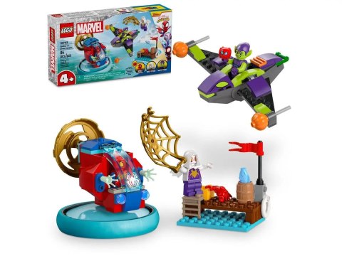 Klocki konstrukcyjne Lego Marvel Spidey kontra Zielony Goblin (10793)