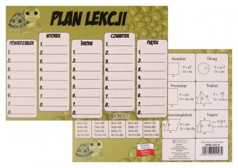 Plan lekcji Cresco ŻÓŁ (224210)