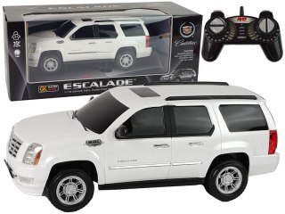 Samochód Lean Cadillac Escalade R/C Biały Światła Dźwięk 1:16 (14138)