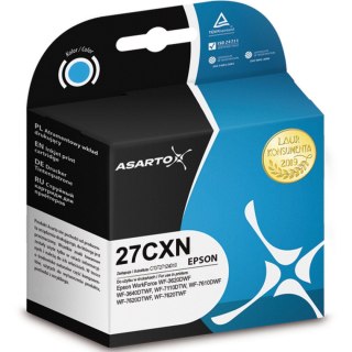 Tusz (cartridge) alternatywny Asarto (T2712) 27CXN EPSON CYAN