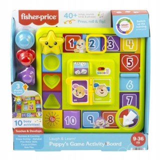 Gra edukacyjna Fisher Price Ucz się i śmiej! Pierwsza gra 123 (HRB72)