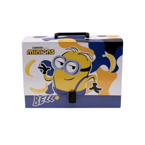 Teczka kartonowa na klips Minionki z rączką A4+ mix Beniamin (5665)