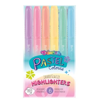 Zakreślacz Patio Pastel Colorino Kids, mix (84965)