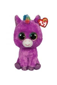 Pluszak Ty Beanie Boos fioletowy jednorożec [mm:] 240 (TY36464)