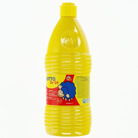 Farba tempera Giotto Be-Be kolor: żółty 1000ml 1 kolor. (467502)