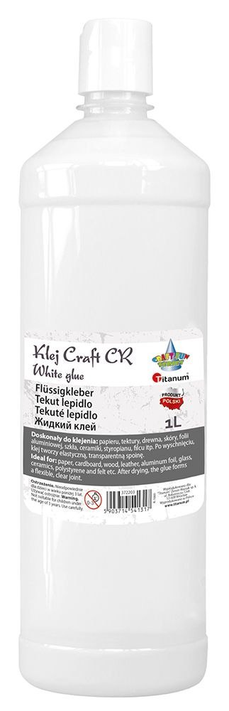 Klej w płynie Titanum Craft-Fun Series Craft CR 1000ml (K-1000)