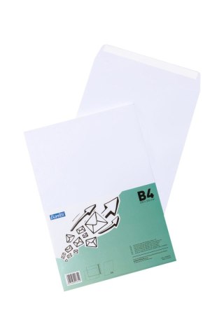 Koperta Bantex HK B4 biały [mm:] 250x353 (400085702) 25 sztuk