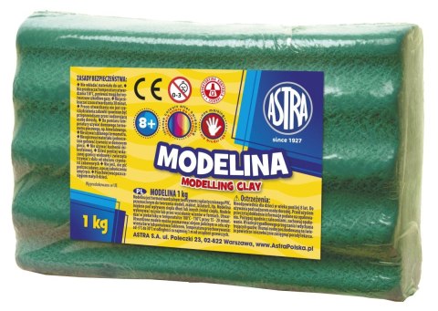 Modelina Astra 1 kol. zielona 1000g