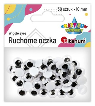 Oczy Titanum Craft-Fun Series ruchome 10mm