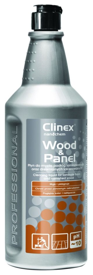 Płyn do podłóg Clinex Wood&panel 1000ml (CL77689)