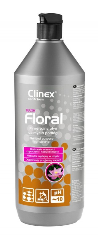 Uniwersalny płyn Clinex Floral Blush do mycia podłóg 1l (77893)