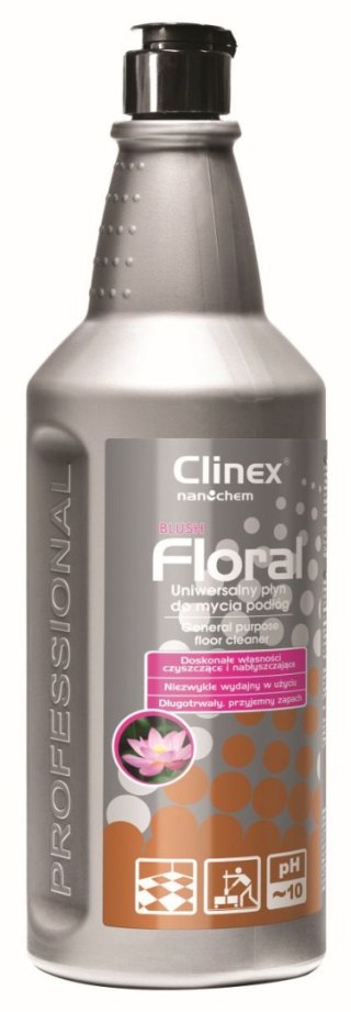 Uniwersalny płyn Clinex Floral Blush do mycia podłóg 1l (77893)