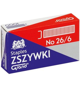 Zszywki 26/6 Grand 1000 szt (110-1390)