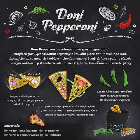 Gra pamięciowa Trefl Doni Pepperoni GRA Doni Pepperoni (02442)