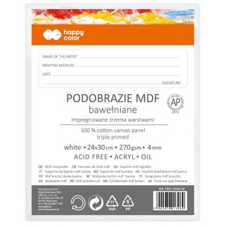 Podobrazie Happy Color [mm:] 240x300 (HA 7391 2430-W)