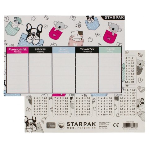 Plan lekcji Starpak Minisy (494188)