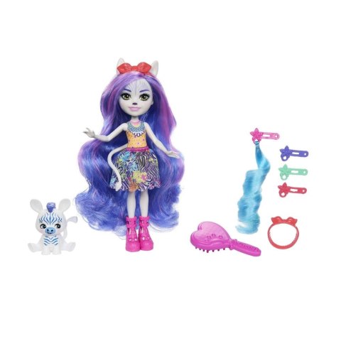 Lalka Mattel Enchantimals Zebra Lalka Deluxe [mm:] 150 (HNV28)