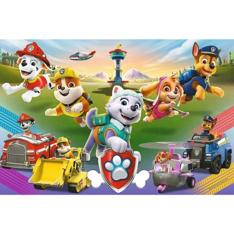 Puzzle Trefl Paw Patrol XL Skaczące pieski 160 el. (50021)