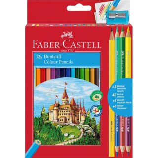 Kredki ołówkowe Faber Castell 36 kol. (110336 FC)