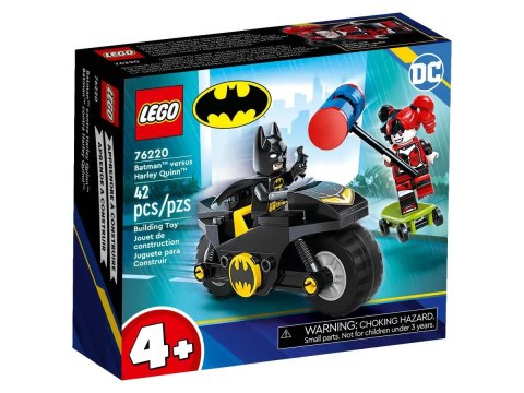 Klocki konstrukcyjne Lego DC Batman™ kontra Harley Quinn™ (76220)