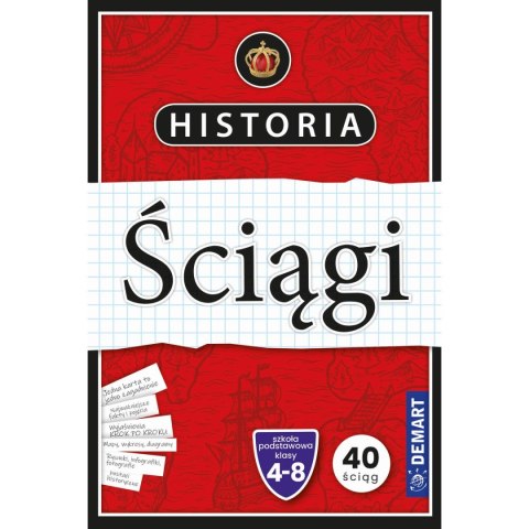 Książeczka edukacyjna Demart ściąga historia